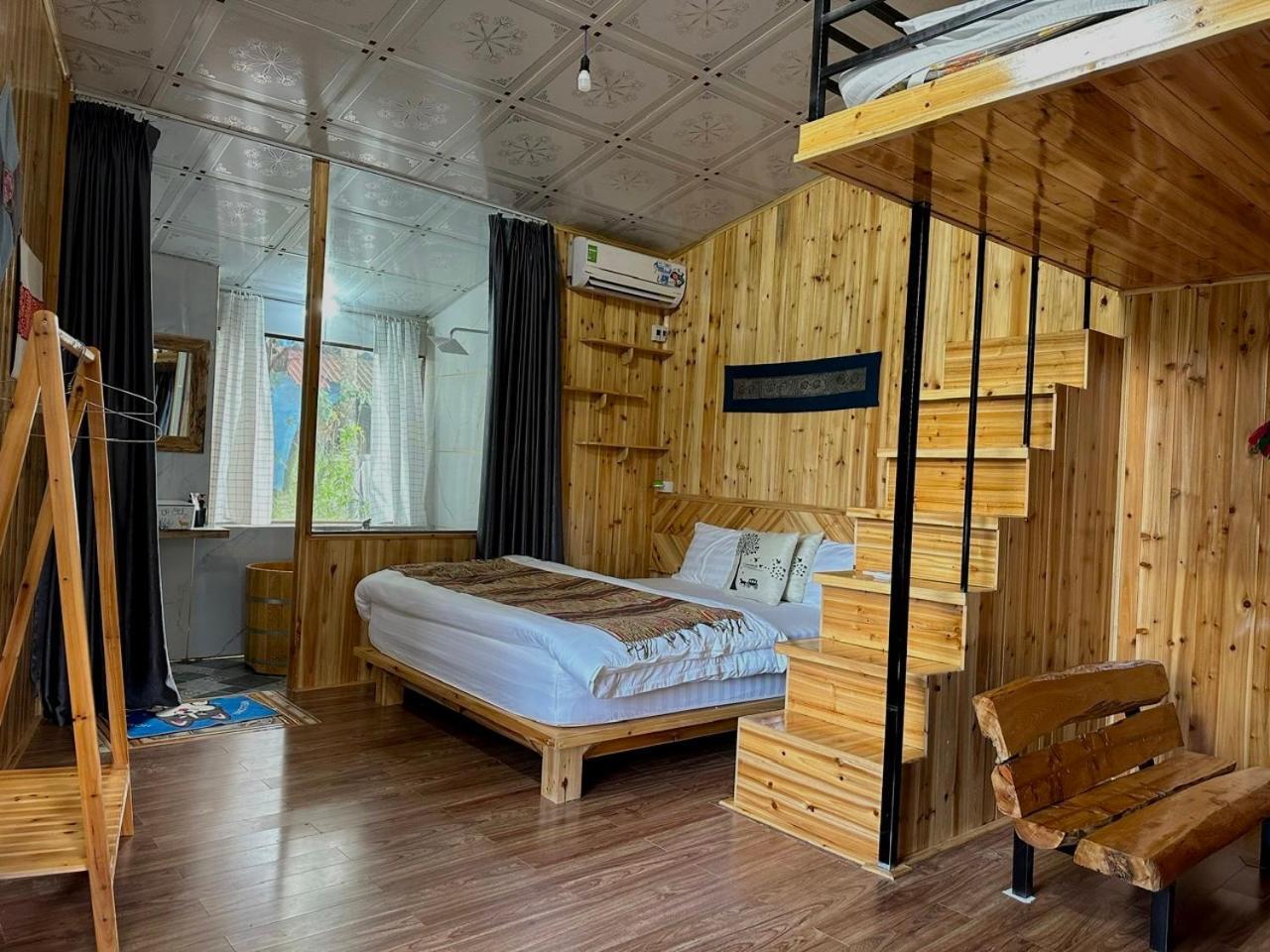 Nobita Homestay Bac Ha ภายนอก รูปภาพ