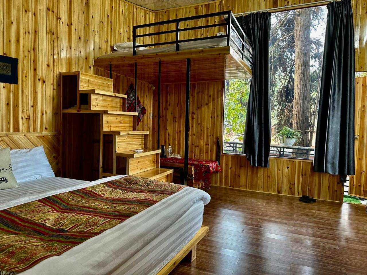 Nobita Homestay Bac Ha ภายนอก รูปภาพ
